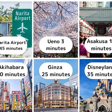 Ueno Minowa401 Apartment Токио Екстериор снимка